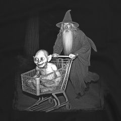 Gandalf en Gollum Avontuur T-shirt