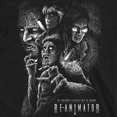 Reanimator: Een Verhaal van Gekte en Herrijzenis T-shirt