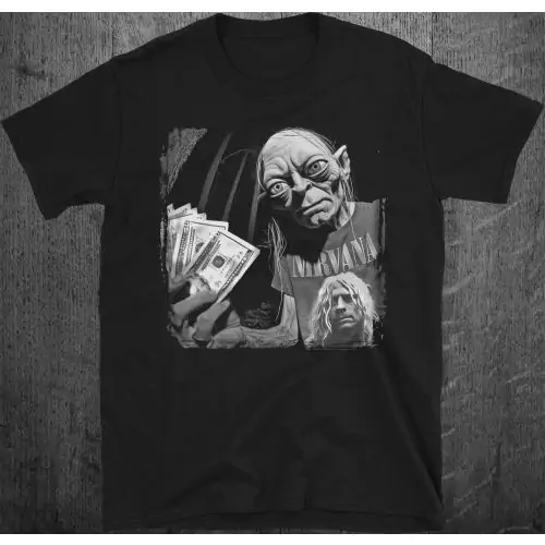 Gollum Stoor Hobbit of the River-folk T-Shirt – Rocking the Nirvana Vibes