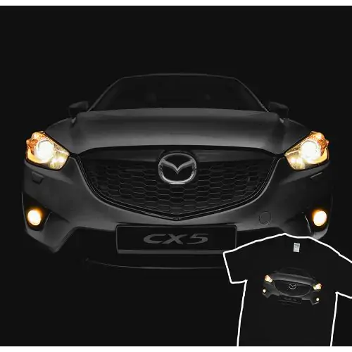 CX-5 SUV, SUV Koplampen, Koplampen Crossover, Crossover T-shirt