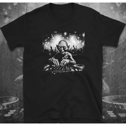 Precious Beats: Gollum DJ Party T-Shirt